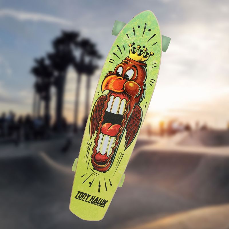 Roller Derby Square Skateboard - Green/Black