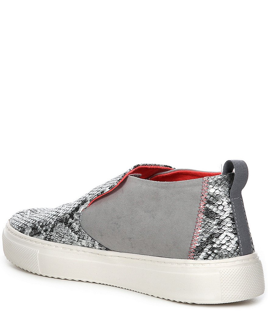 Hey Dude Women's Peyton Snake Print Washable Mid Slip-Ons