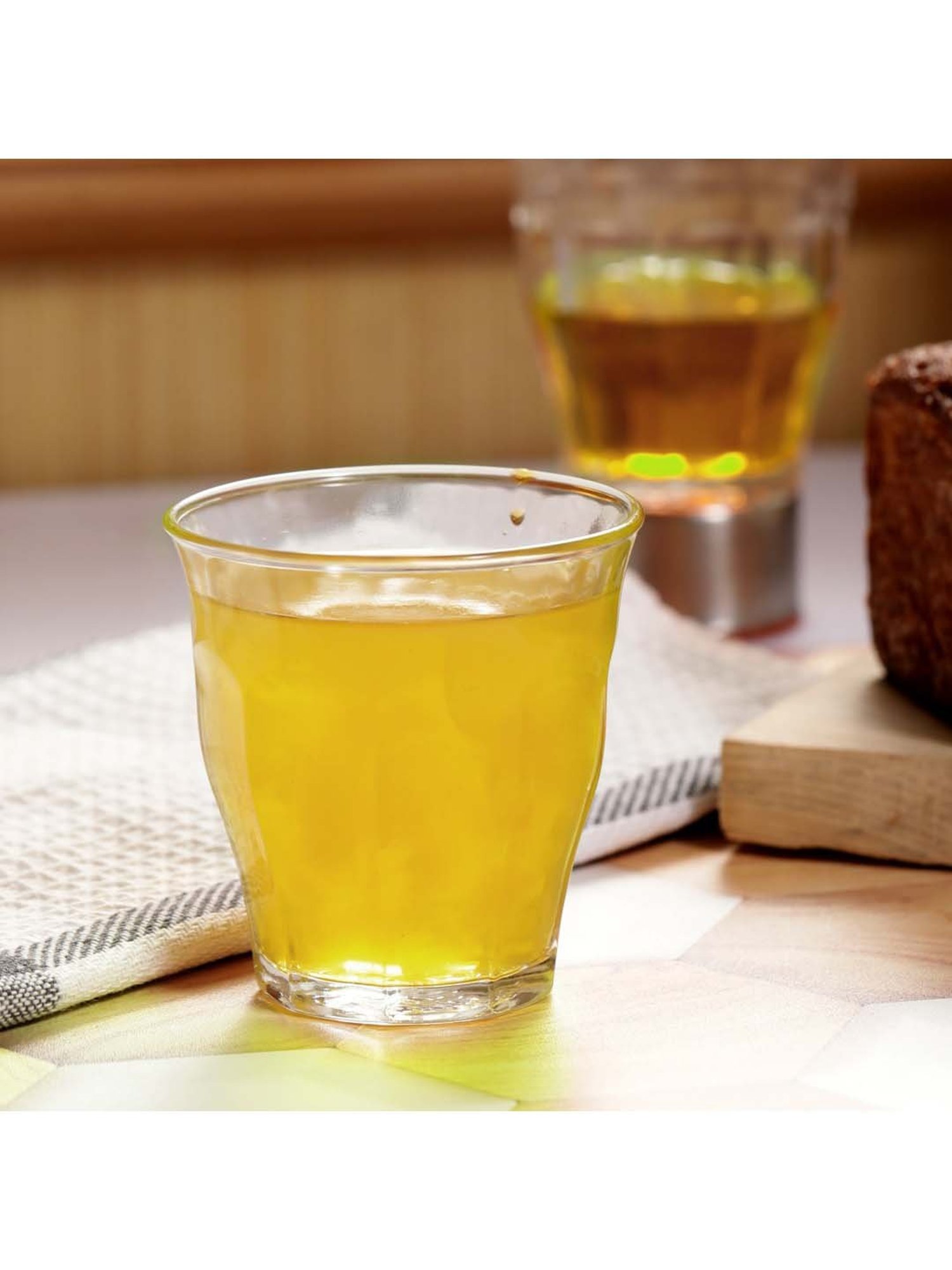 Duralex 'Picardie' Transparent Glass 19 cm Tumbler (0.13 L) - Set of 6