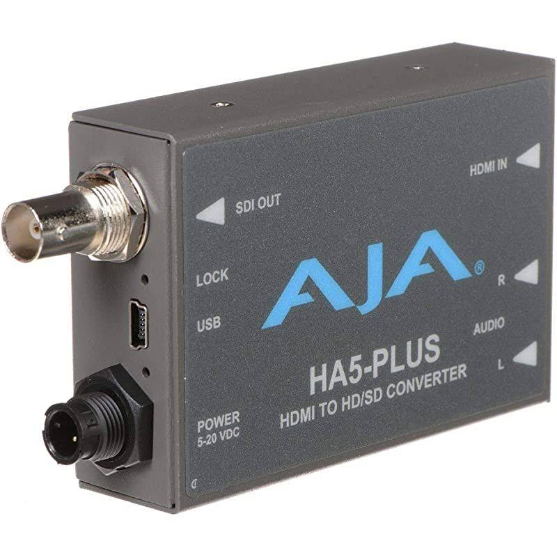 HA5-Plus HDMI to 3G-SDI Mini-Converter, Supports 8 Ch of HDMI Embedded Audio
