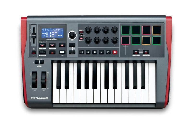 Novation Impulse 25 USB/MIDI 25-Key Keyboard Controller