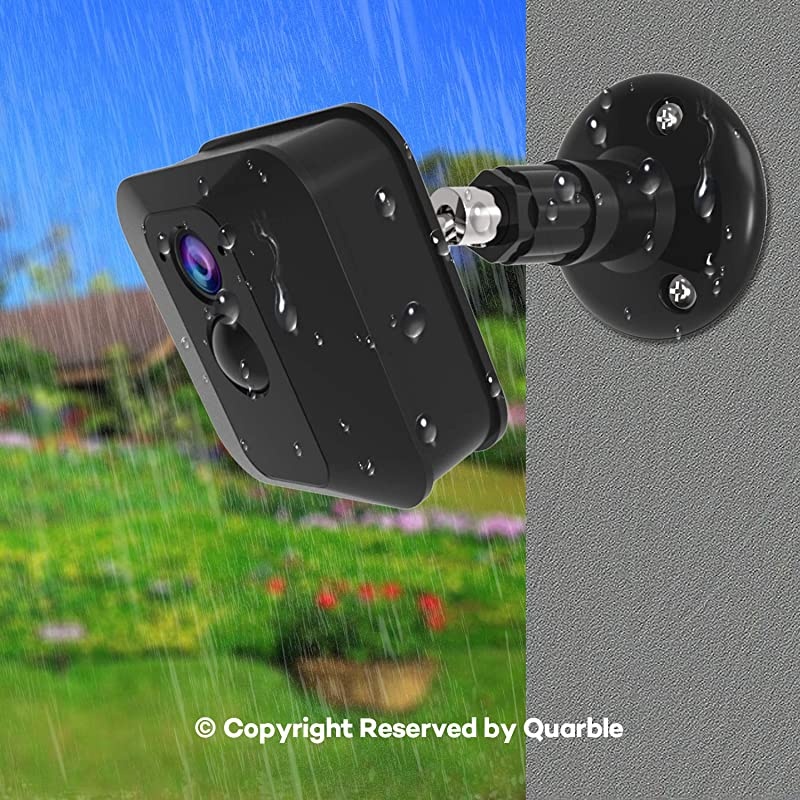 XT XT2 Camera Wall Mount,360 Degree Protective Adjustable Indoor Outdoor Mount for XT Outdoor Camera Security System(Black)-3PACK