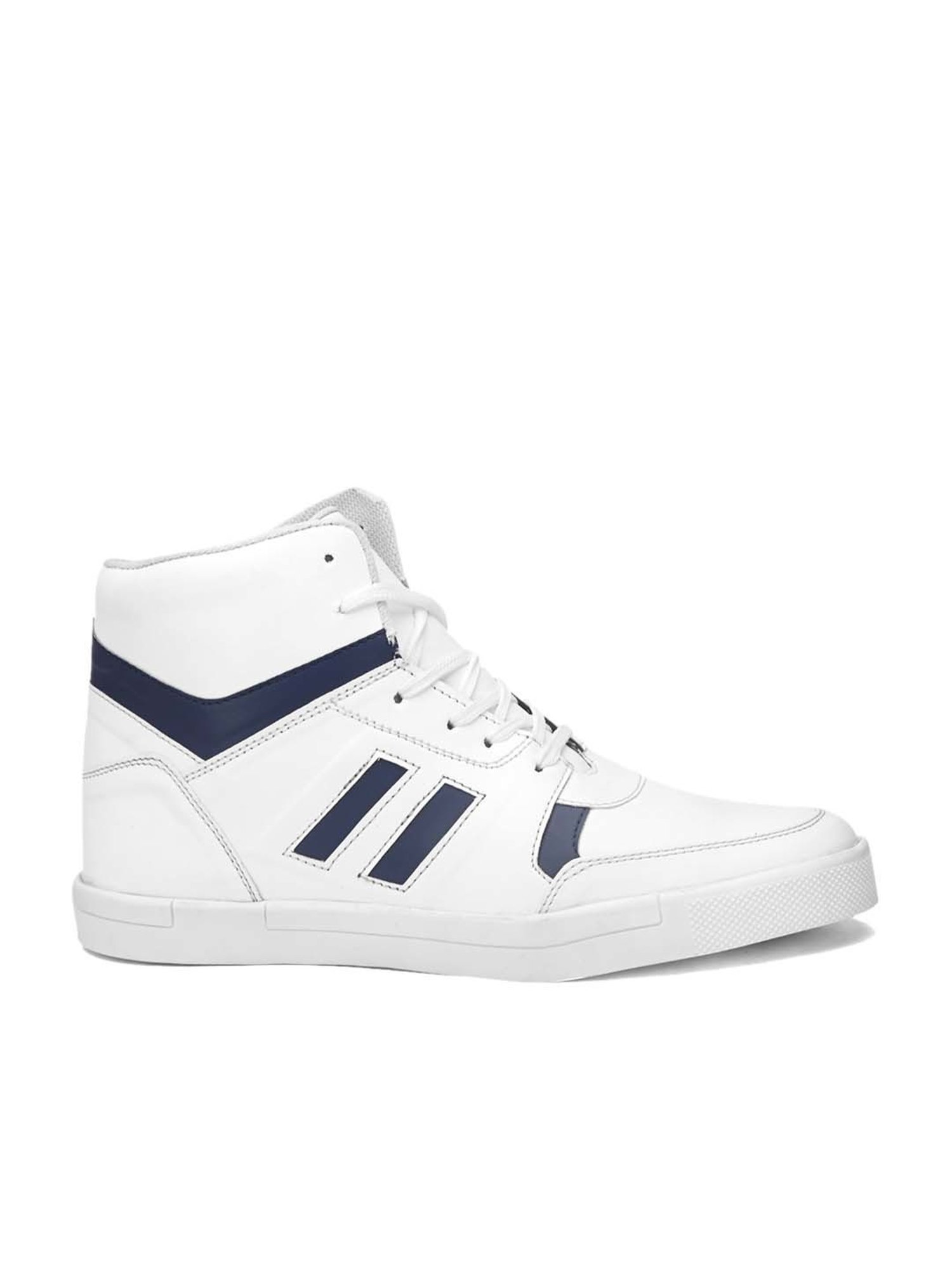 Giorgio Men's White Ankle High Sneakers