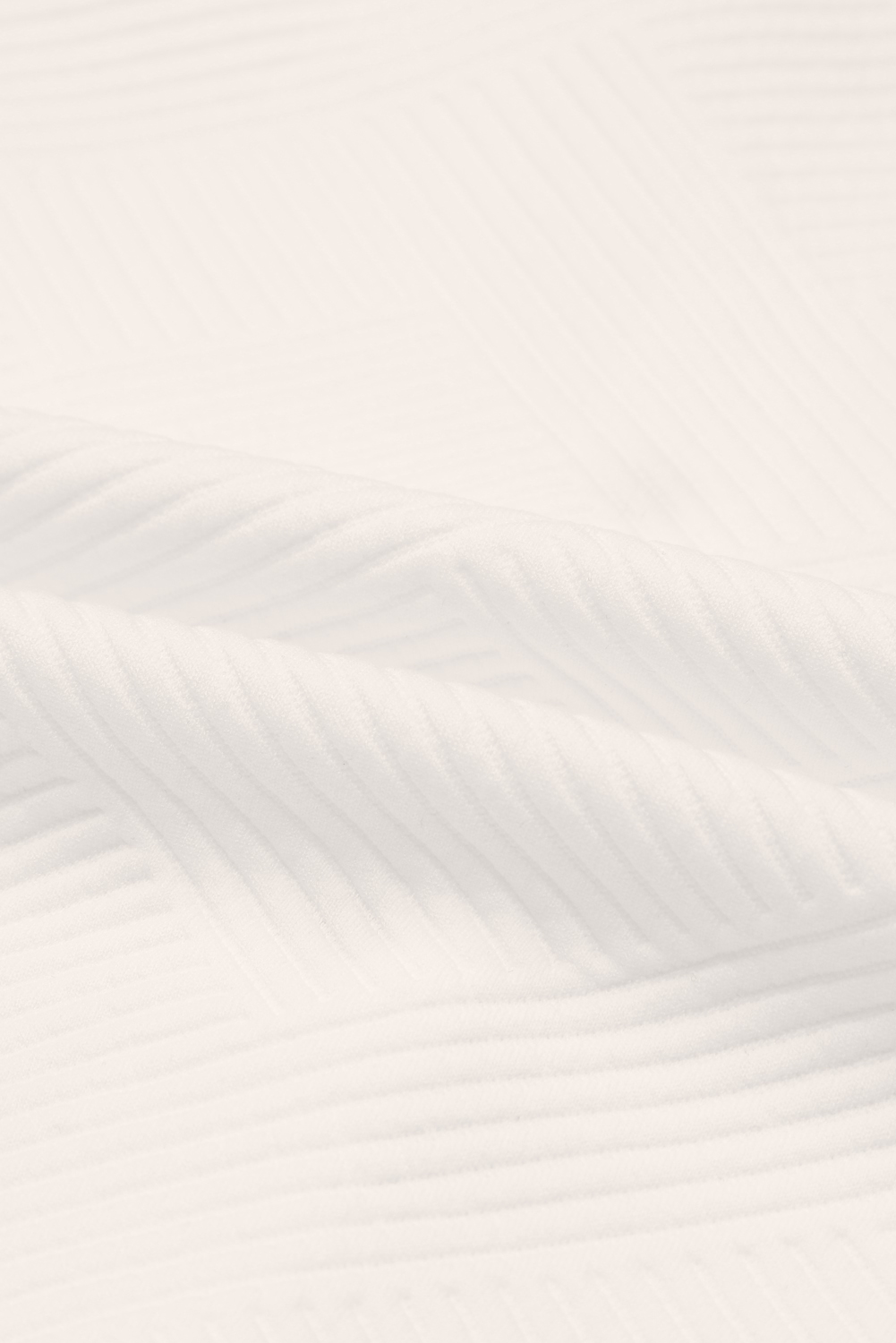 Beige Solid Textured Flap Pocket Buttoned Shacket