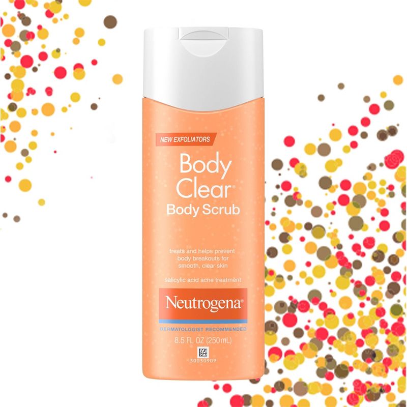 Neutrogena Body Clear Acne Body Scrub with Salicylic Acid - 8.5 fl oz