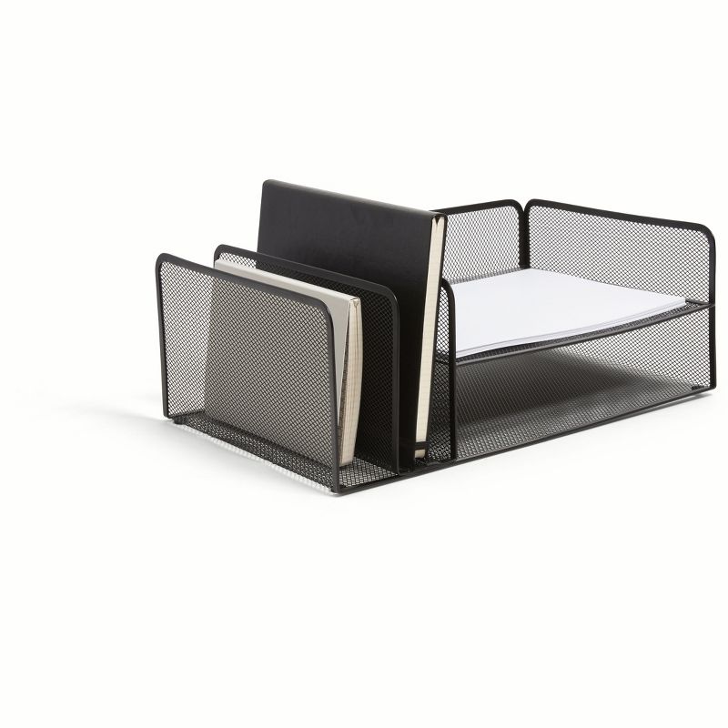 Zodaca Pen Holder, Ceramic Pencil Cup Desk Organizer Makeup Brushes Holder with Gold Accent, Shiny Pearl White