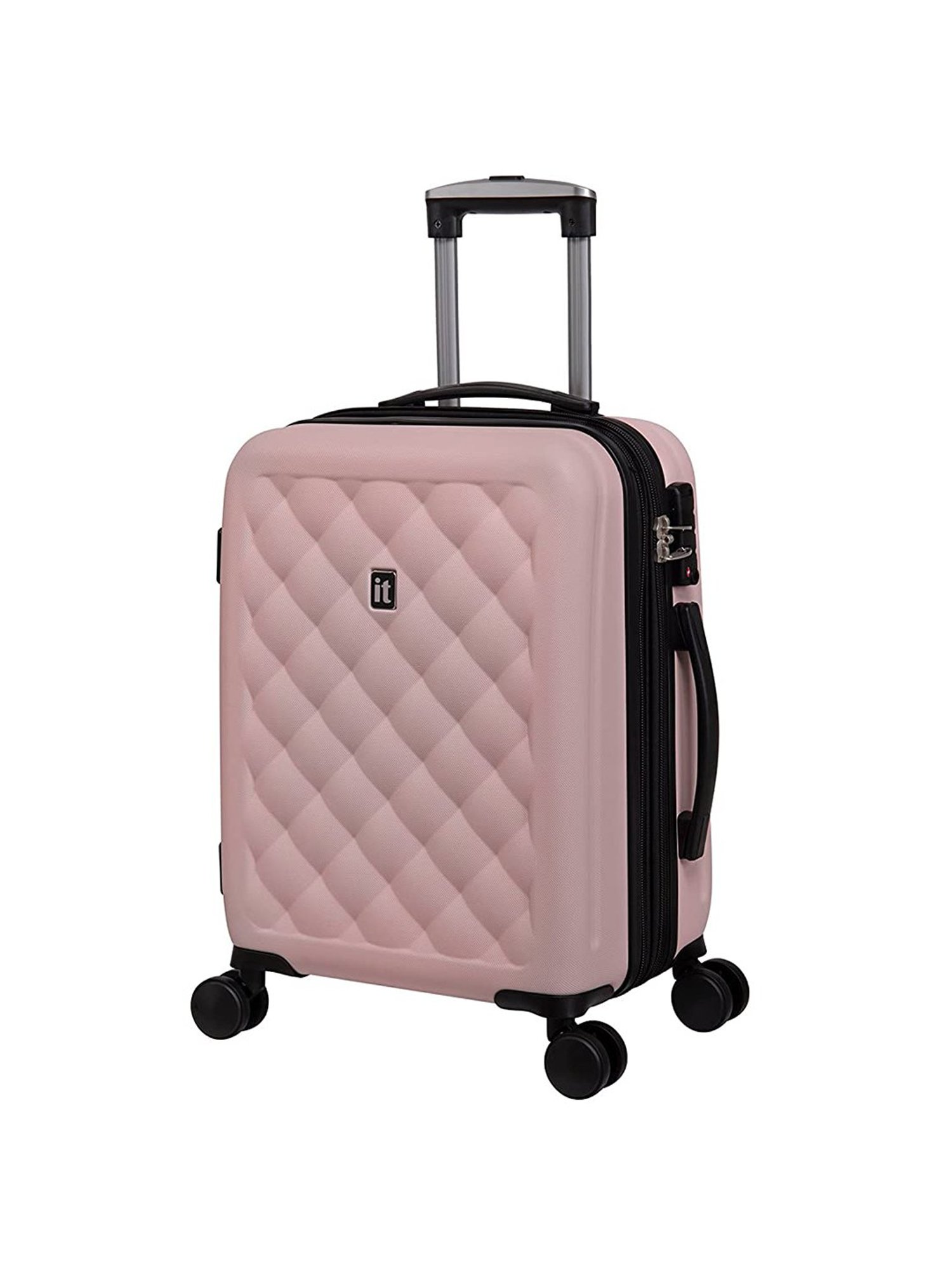 it luggage Fashionista Pink Cabin -20 inches Expandable Hardsided Trolley Bag with TSA Lock