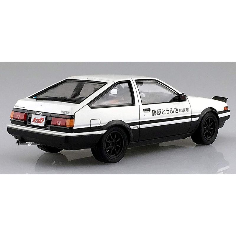 Aoshima Initial D #1 Fujiwara Takumi AE86 Sprinter Trueno 1/24 Scale Model Kit