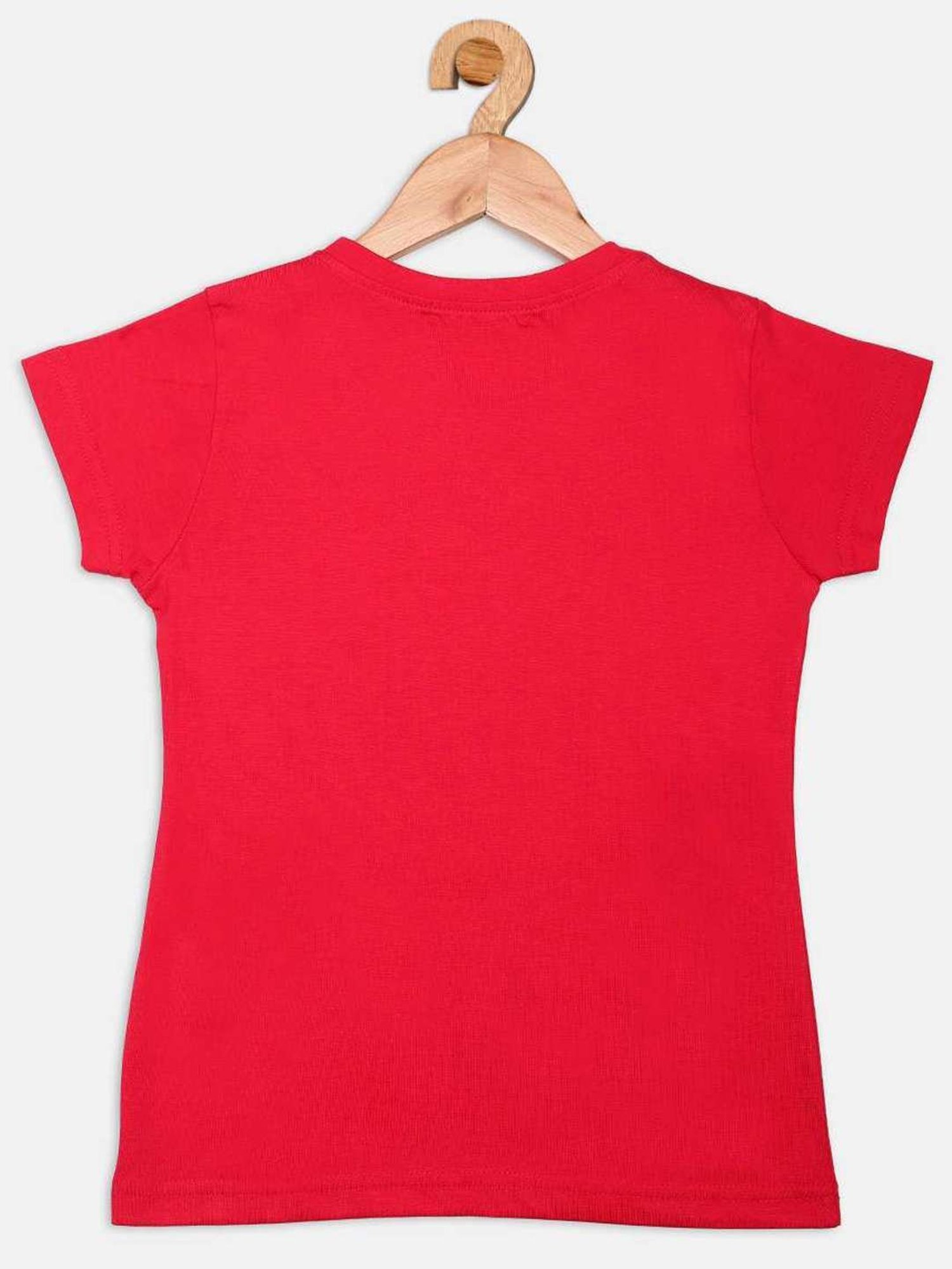 NINS MODA Kids Magenta Pink Printed Top