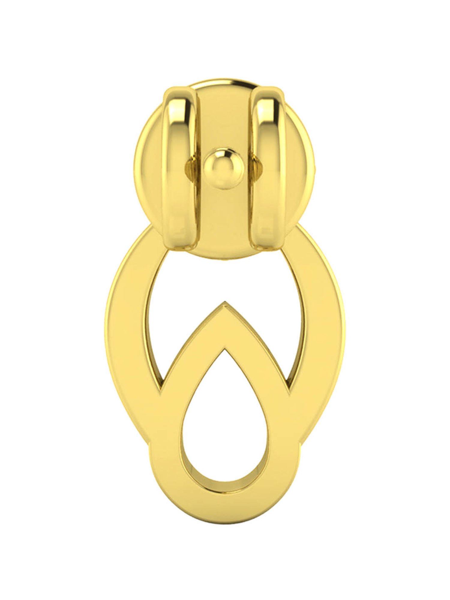 Waman Hari Pethe Jewellers 18k Gold & Diamond Earrings