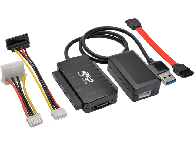Tripp Lite USB 3.0 SuperSpeed to SATA/IDE Adapter 2.5/3.5/5.25" Hard Drives