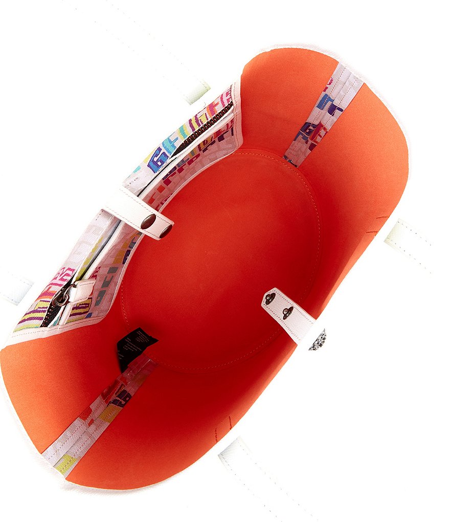 Kurt Geiger London Kensington Llama Straw Basket Bag