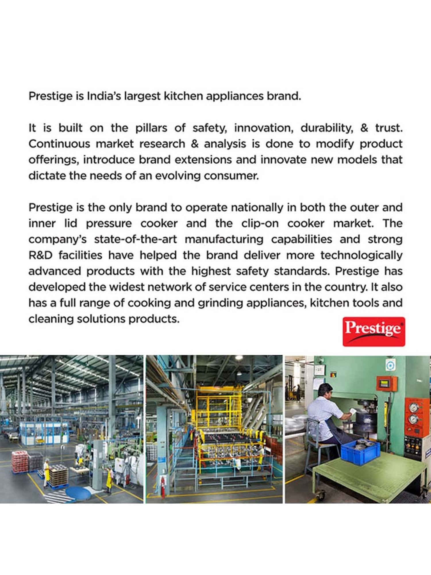 Prestige Black Hard Anodized Aluminium 240 mm Sauce Pan with Lid (5700 ml) - Set of 1