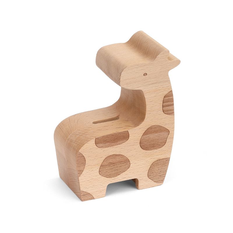 DEMDACO Natural Baby - Giraffe Bank 6 x 5 - Brown