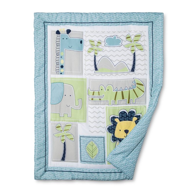 My Baby Sam Heart of Gold Crib Bedding Set - 9pc