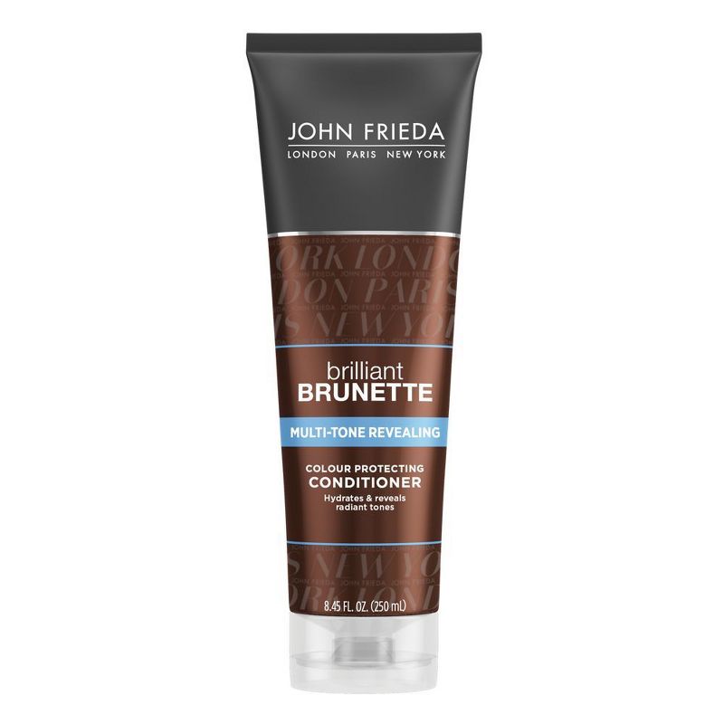 John Frieda Brilliant Brunette Multi-Tone Revealing Moisturizing Conditioner - 8.45oz