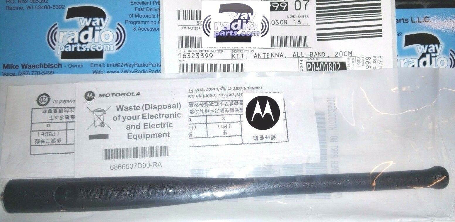 New Real OEM MOTOROLA APX8000 XE ALL BAND ANTENNA VHF UHF R1 R2 7/ 800 Mhz + GPS