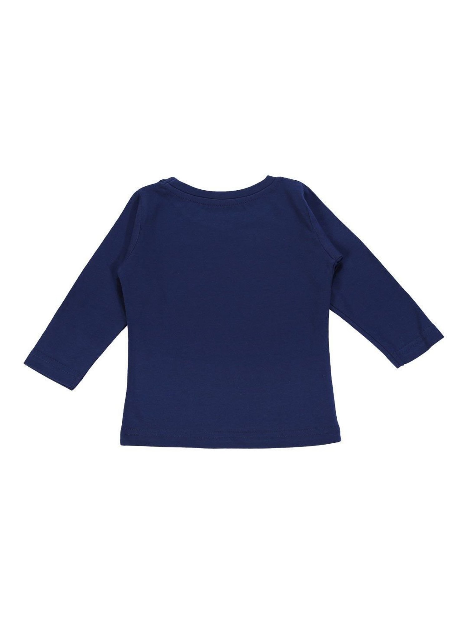Bodycare Kids Navy Printed Full Sleeves T-Shirt
