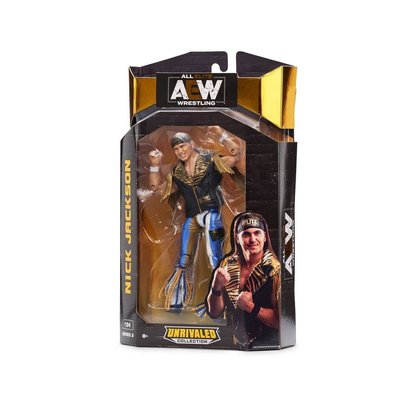 All Elite Wrestling - 1 Figure Pack (Unrivaled Figure) W3 - Nick Jackson
