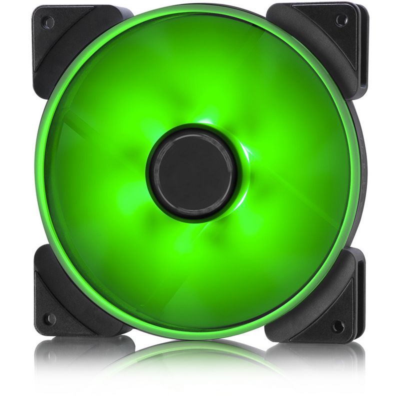 Fractal Design Prisma AL-14 Cooling Fan - 63.3 CFM - 19.4 dB(A) Noise - LLS Bearing - 3-pin - RGB LED - Rubber - 11.4 Year Life