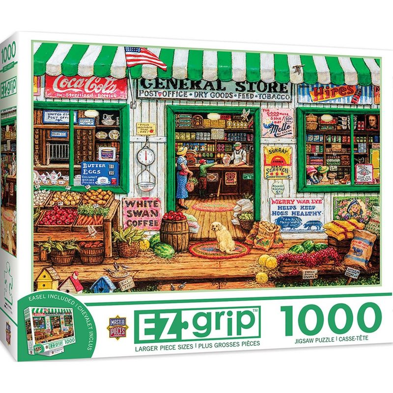 MasterPieces Inc General Store 1000 Piece Large EZ Grip Jigsaw Puzzle