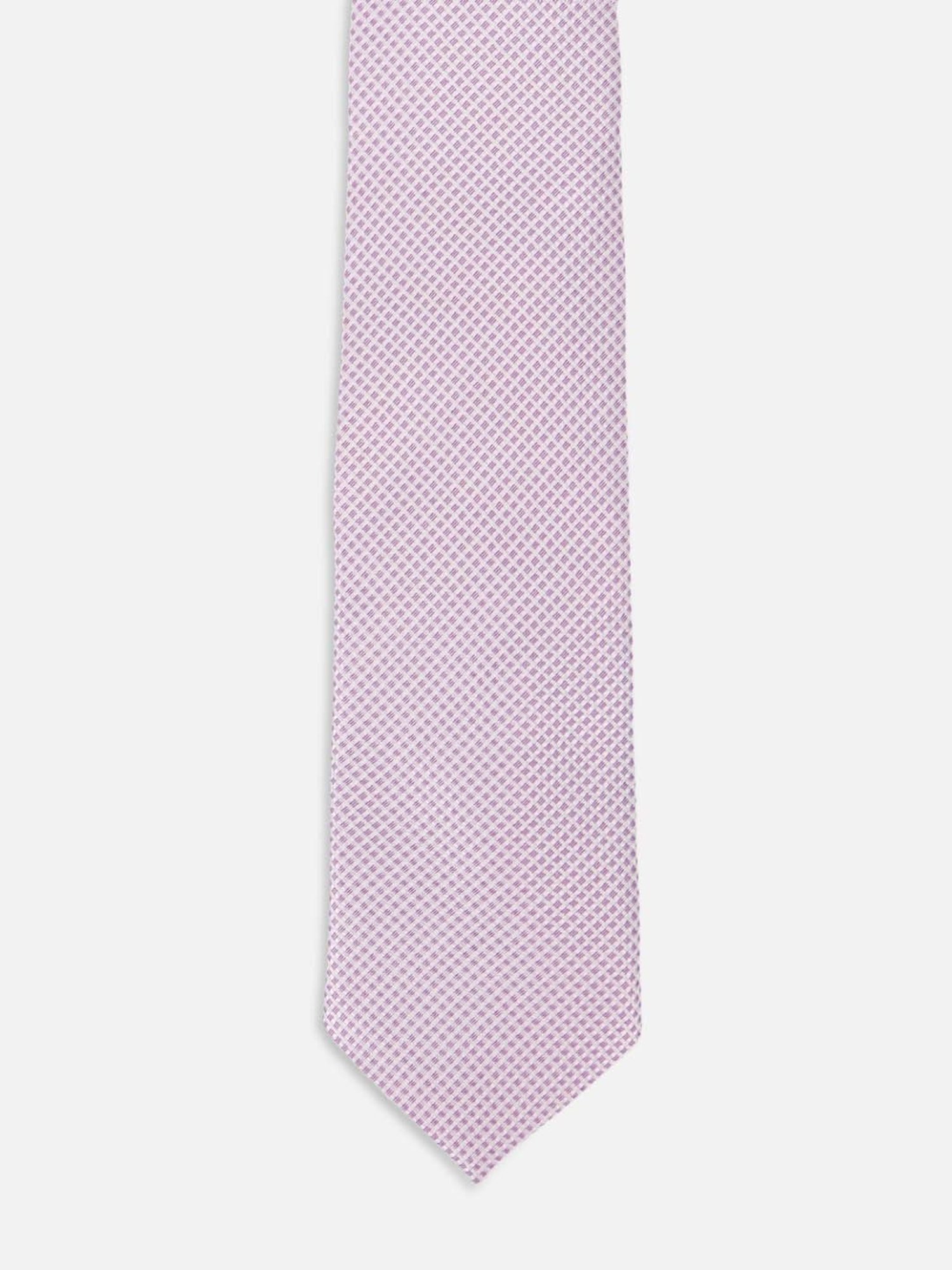 Van Heusen Lilac Embroidered Tie
