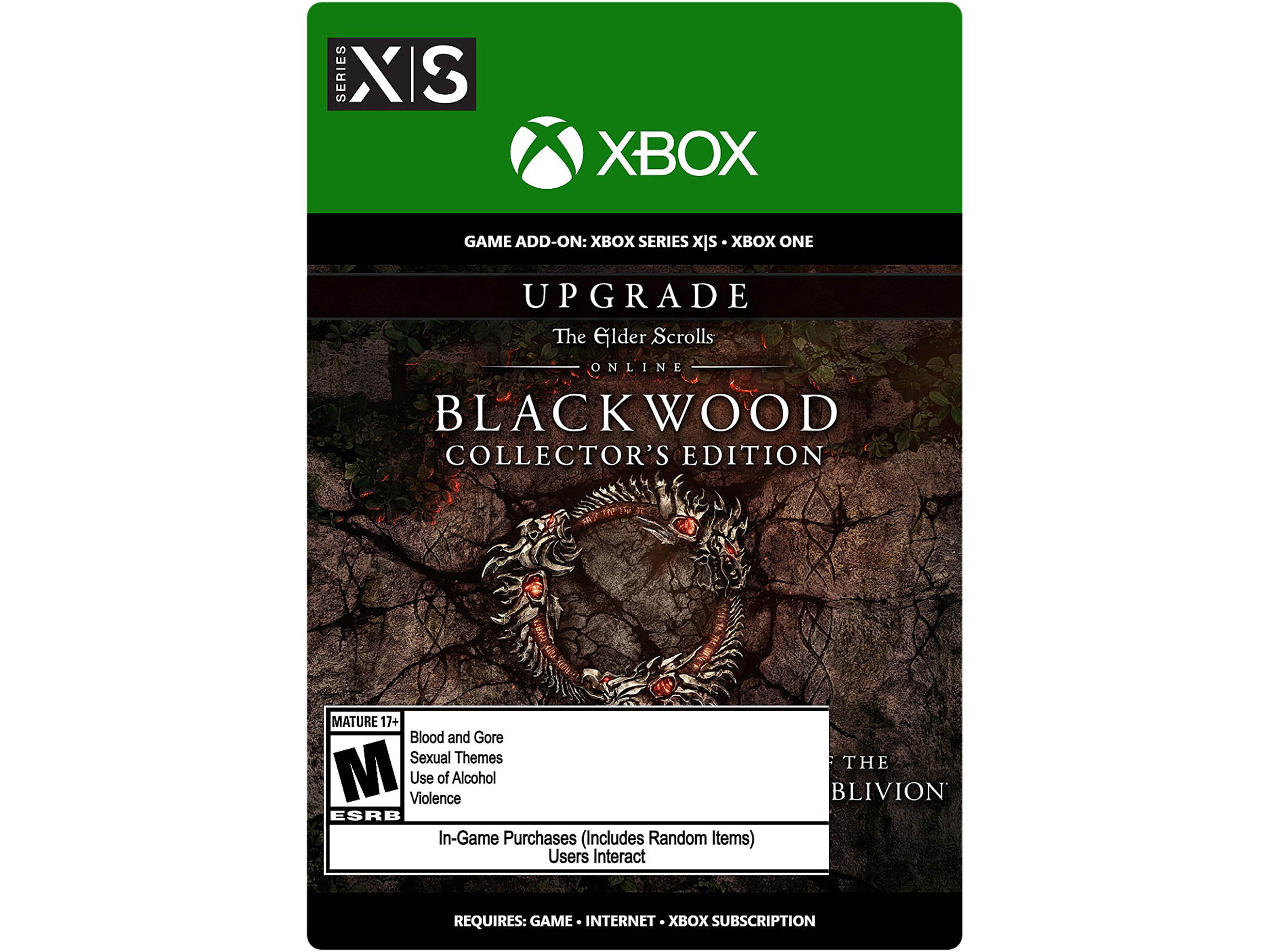 The Elder Scrolls Online: Blackwood Upgrade Xbox Series X|S / Xbox One [Digital Code]