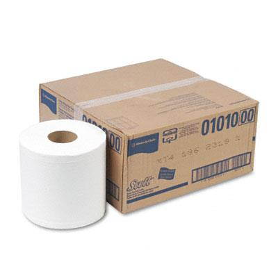 SCOTT Center-Pull Towels, 8 x 15, White, 500/Roll, 4/Carton