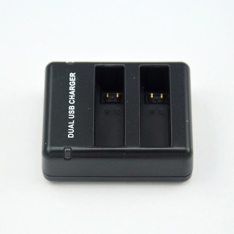 New Gopro hero 4 battery charger USB Dual port Charger for Gopro Hero 4 Gopro4 AHDBT-401 battery