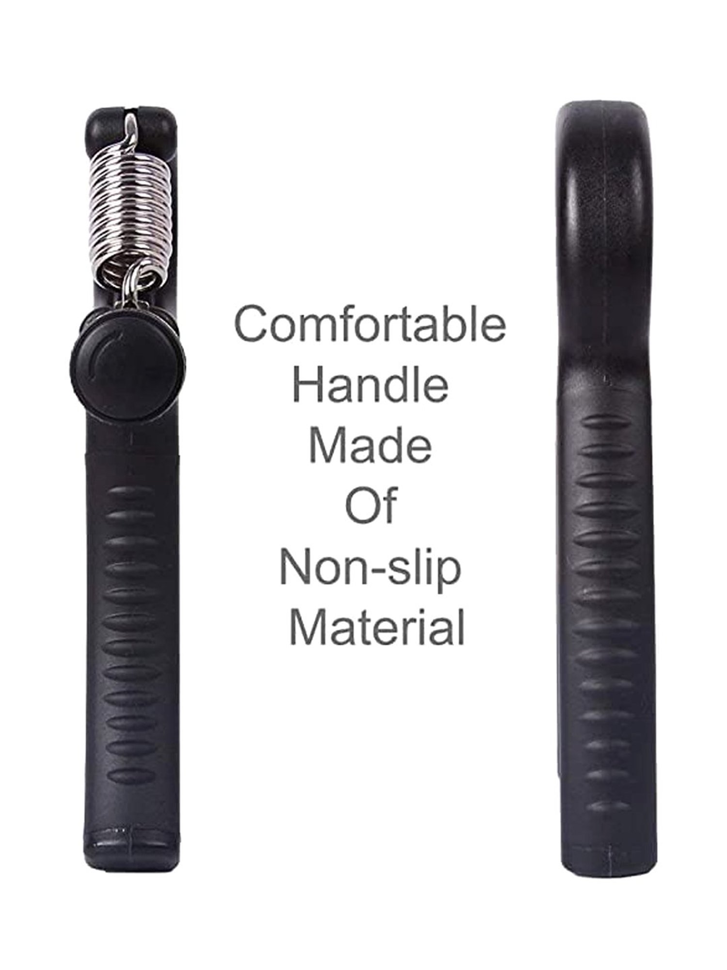 Generic R Shape Hand Exerciser Grip Strengthener, Adjustable 10Kg to 40Kg (Multicolor)