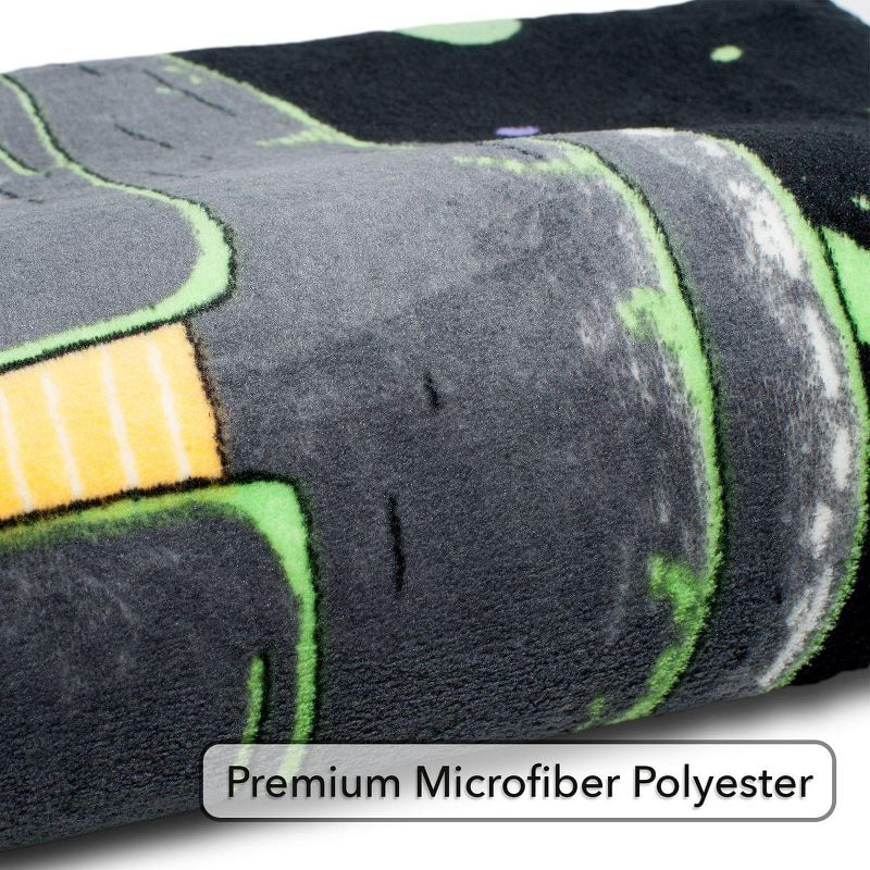 Franco Manufacturing Co Rick and Morty Fresh Start Fleece Throw Blanket 45 x 60 Inches