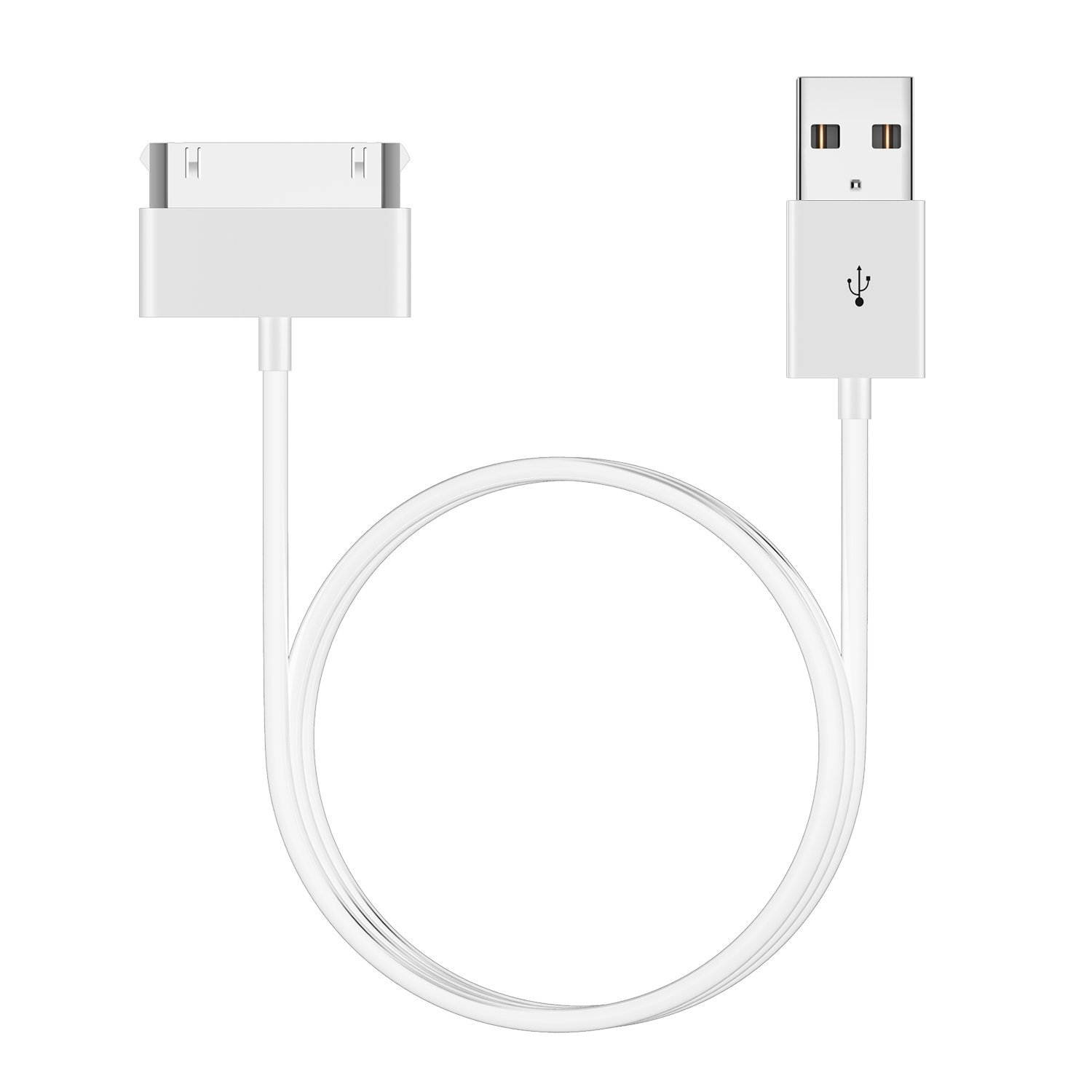 iPhone 4s Cable, JETech USB Sync and Charging Cable for iPhone 4/4s, iPhone 3G/3GS, iPad 1/2/3, iPod - 3.2 Feet 1 Meter