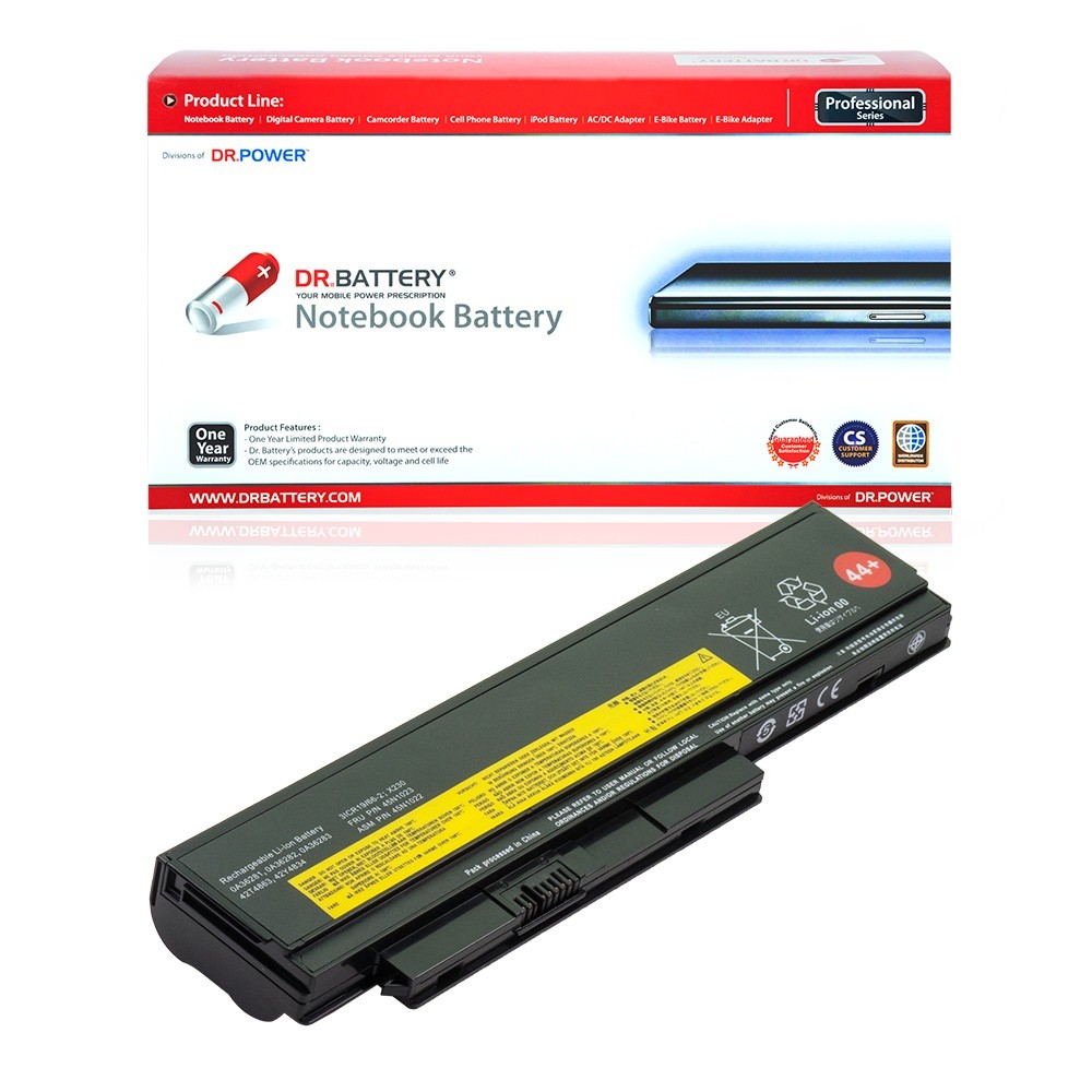 DR. BATTERY - Replacement for Lenovo ThinkPad X230 / X230 2306 / X230 2320 / X230 2322 / X230 2324 / X230 2325 / 42T4876 / 42T4899 / 42T4901 / 42T4902 / 42T4940 / 42T4941 / 42T4942 / 42Y4834