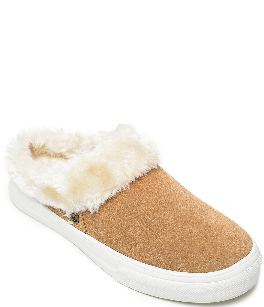 Minnetonka Women's Windy Faux Fur Slip-On Slippers