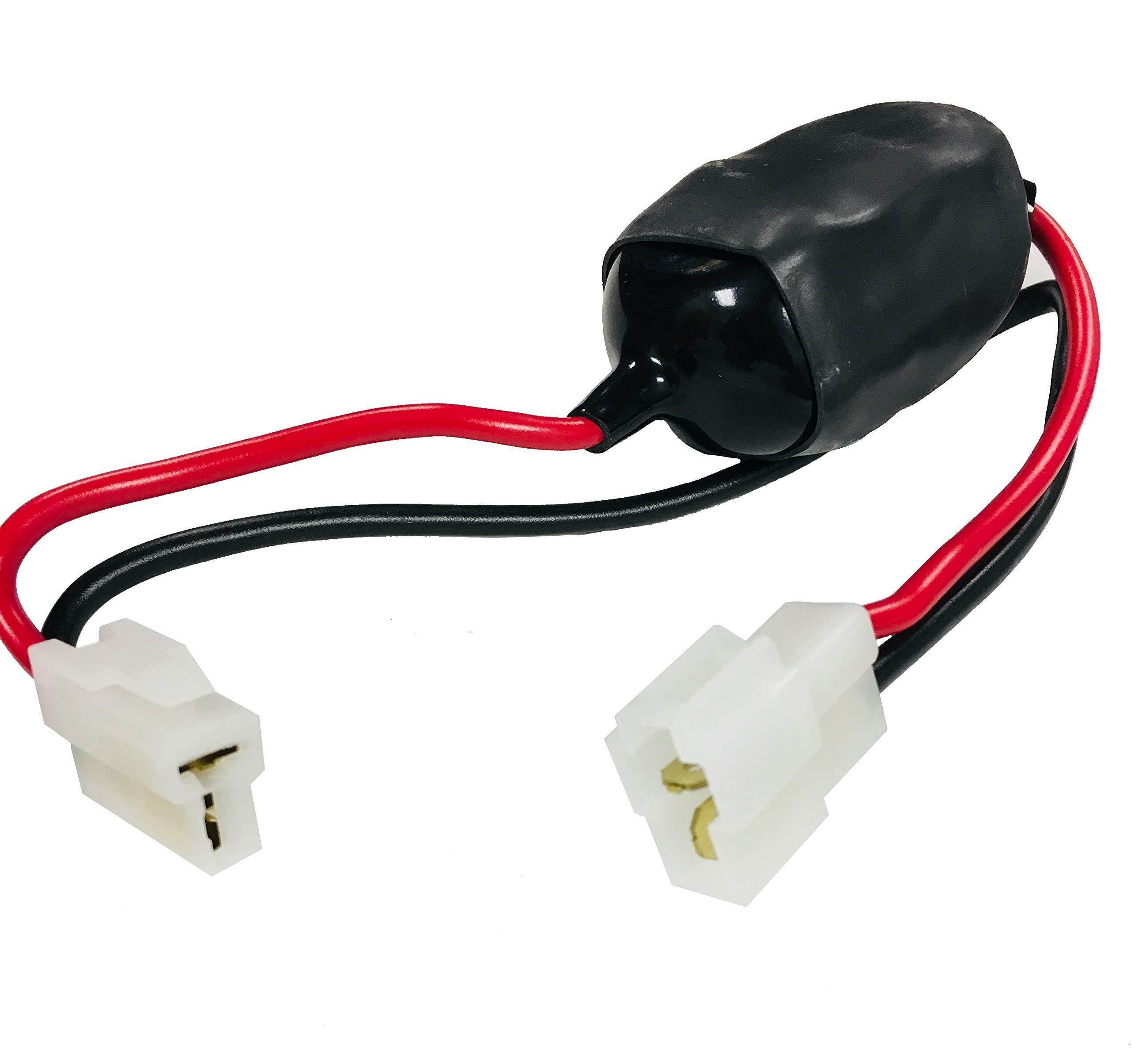 Kenwood Original PG-3B Noise Filter between the mobile transceiver and vehicle battery.