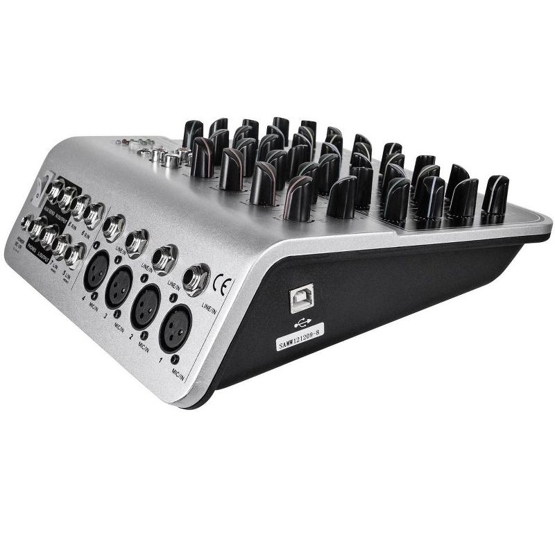 Zoom Live Trak L-8 Podcast Recorder, Digital Mixer and Recorder (Black)