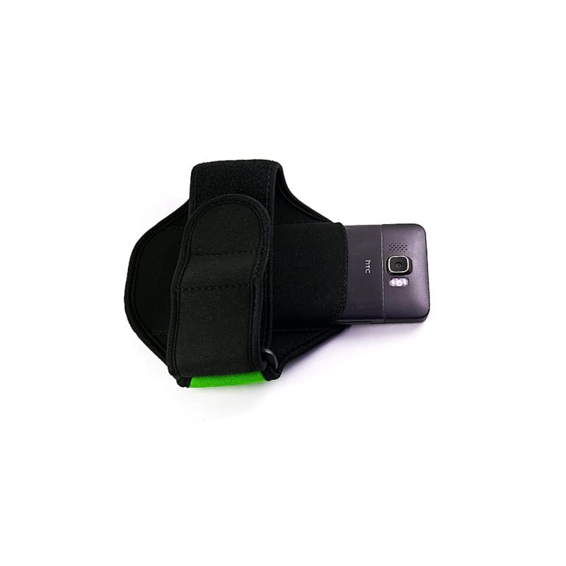 Droid Incredible 2 3G Android Phone (Verizon) Neoprene Exercise Armband (Green)