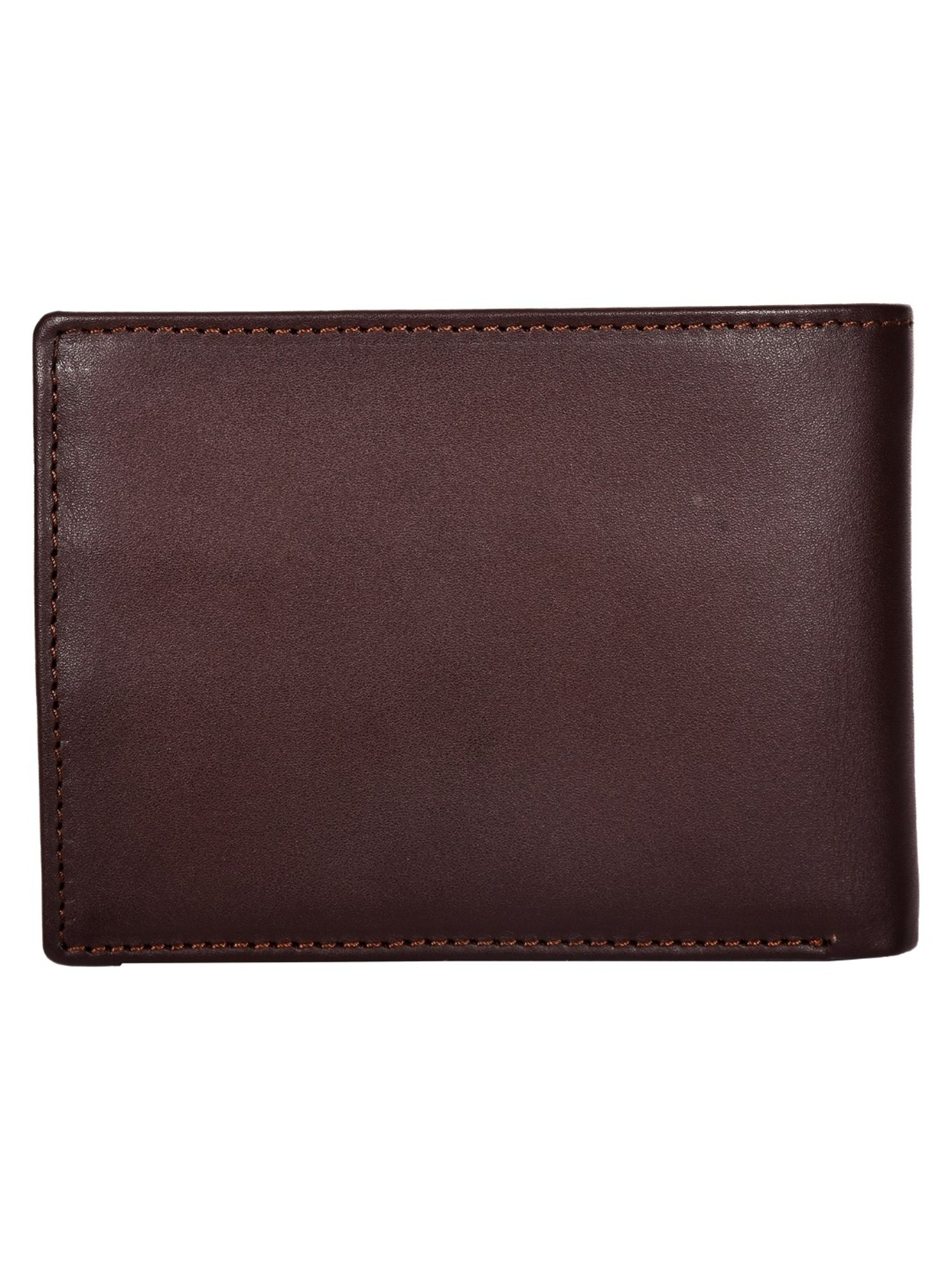 SASSORA ARLO Brown Leather Bi-Fold Wallet