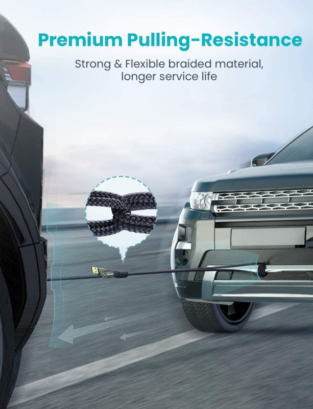 USB Long Extension Cable, USB Cable, USB A to A Cable, White, 9.84 Feet (3 Meters), Cables to Go 26686