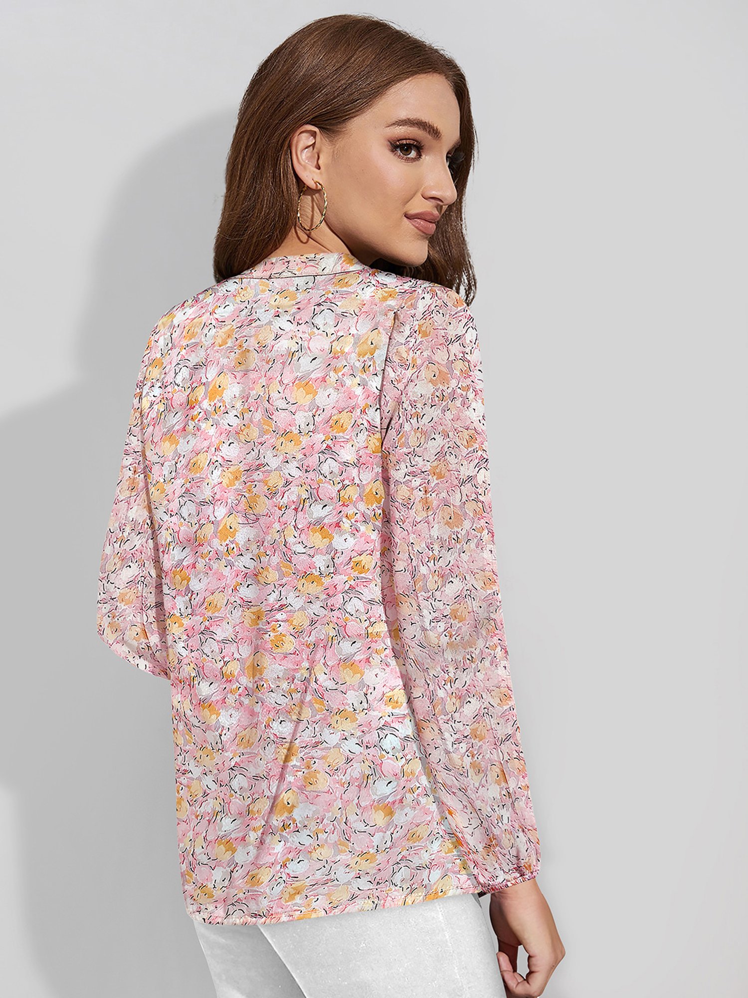 KERI PERRY Multicolor Printed Top