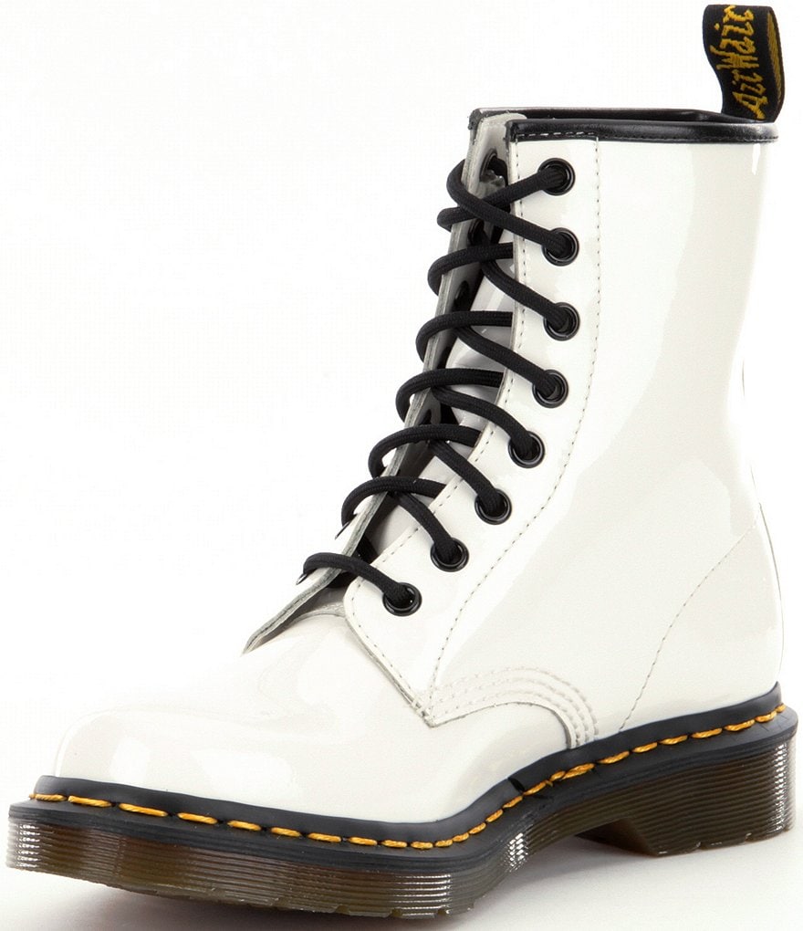 Dr. Martens Women's 1460 Patent Leather Combat Boots