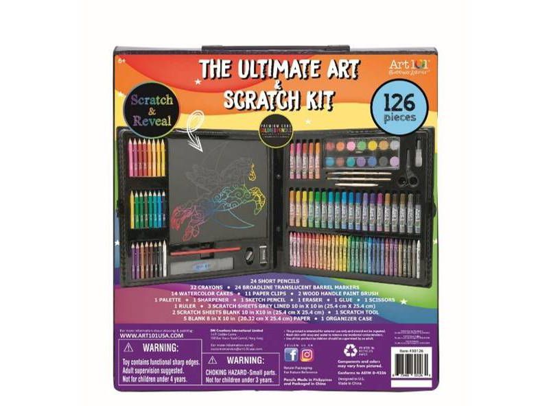 Art 101 126pc Ultimate Art & Sketch Pad