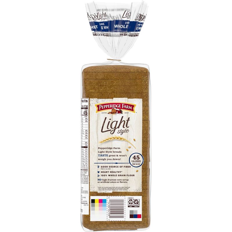 Pepperidge Farm 100% Whole Wheat Light Style Bread - 16oz