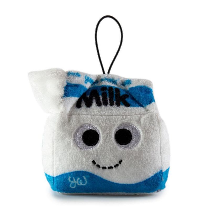 Kidrobot Yummy World Breakfast In Bed 4 Inch Plush Series - Mimi Milk Carton