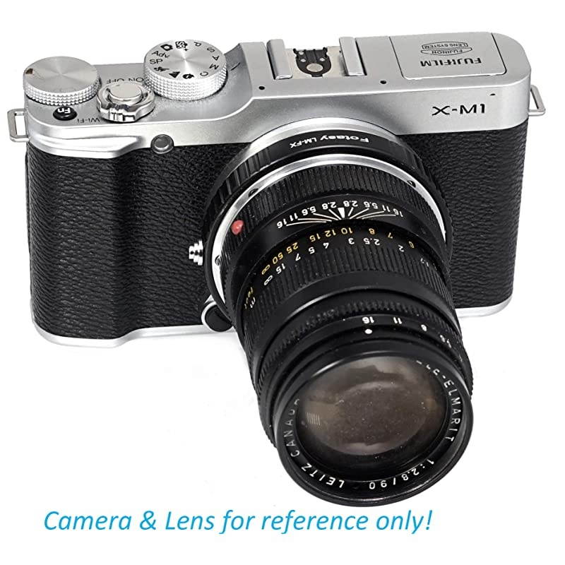 Copper Leica M Lens to Fuji X Adapter Leica M Mount to XMount Adapter Compatible with Fujifilm XPro1 XPro2 XE1 XE2 XE3 XA5 XM1 XT1 XT2 XT3 XT10 XT20 XT30 XH1