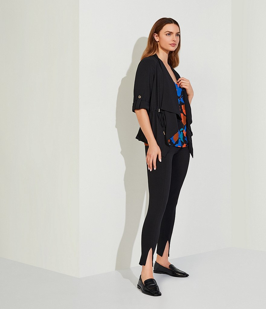 Schutz Hada Croco Print Leather Loafers