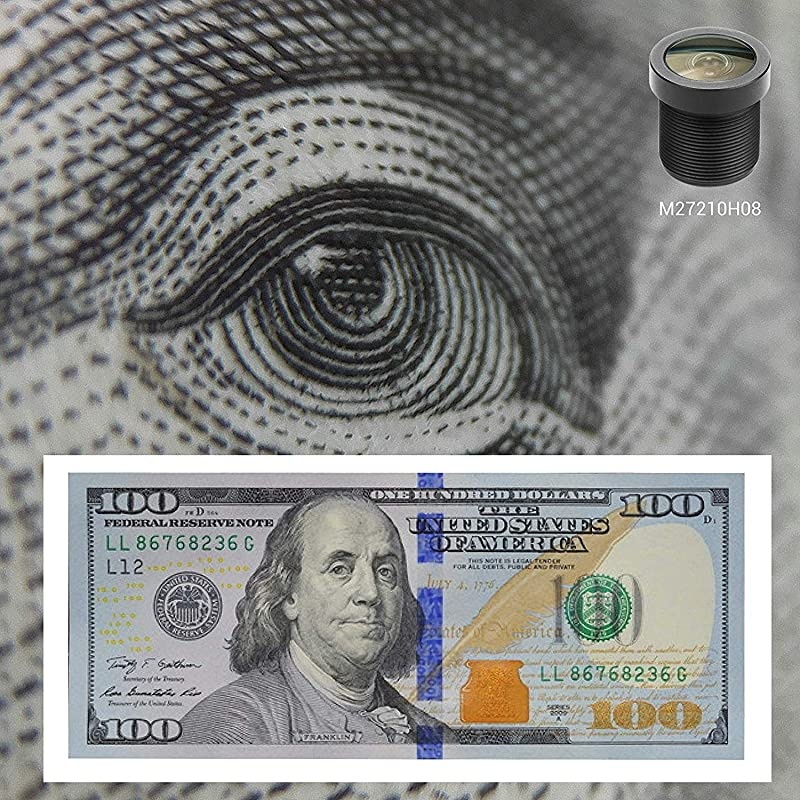 M12 Lens Set  Lens for Raspberry Pi Camera 14quot and Arduino Telephoto Macro Wide Angle Fisheye Lens Kit 10&deg; 200&deg; with M12 Lens Holder and Cleaning Cloth Optical AllinOne