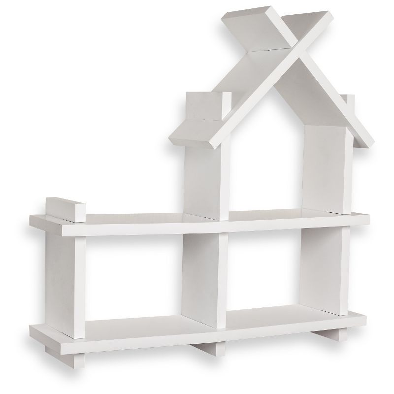 Danya B House Design Wall Shelf - White