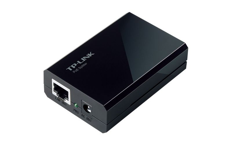 TP-LINK TL-POE10R Gigabit PoE Splitter Adapter, IEEE 802.3af compliant, Up to 100 meters (328 Feet), 5V/12V Power Output - 12 V DC, 15 V DC Output"