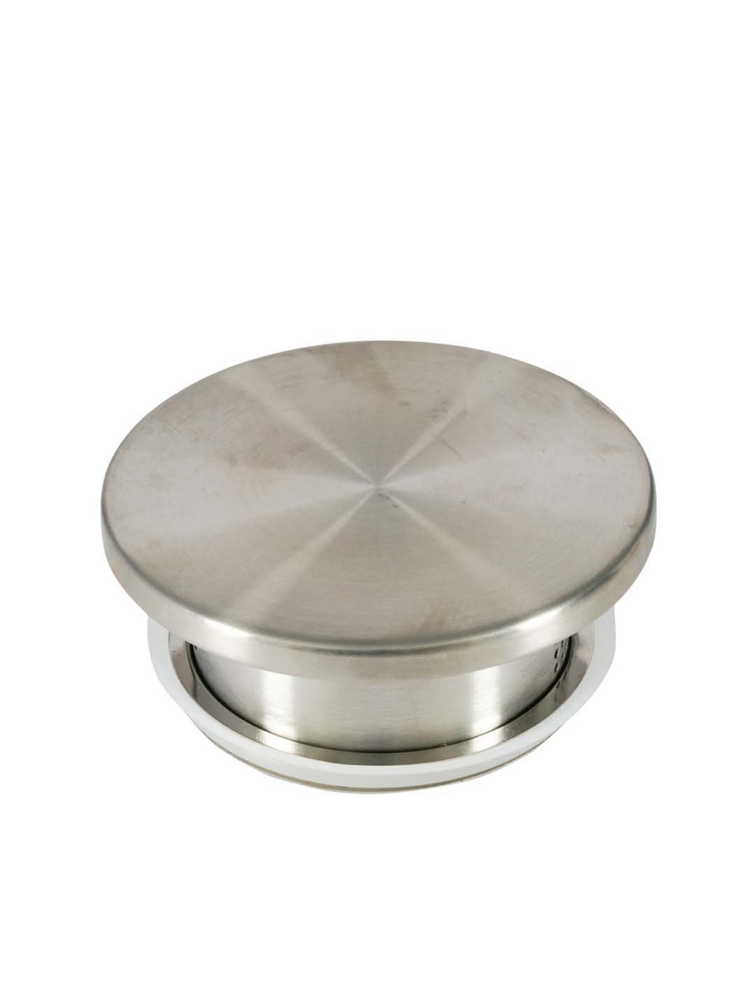 Goodhomes Transparent & Silver Glass 7.8 cm Jug - Set of 1